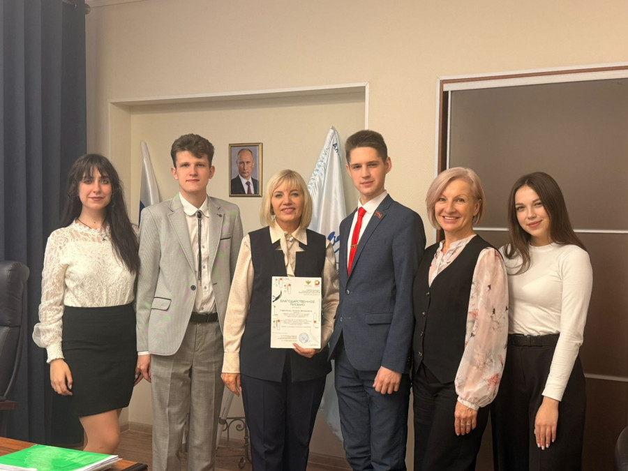 Встреча студентов-финалистов фестиваля педагогического мастерства с директором Бийского филиала им. В.М. Шукшина АлтГПУ